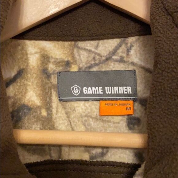 Game Winner Camouflage Fleece Brown Medium - Picture 4 of 4